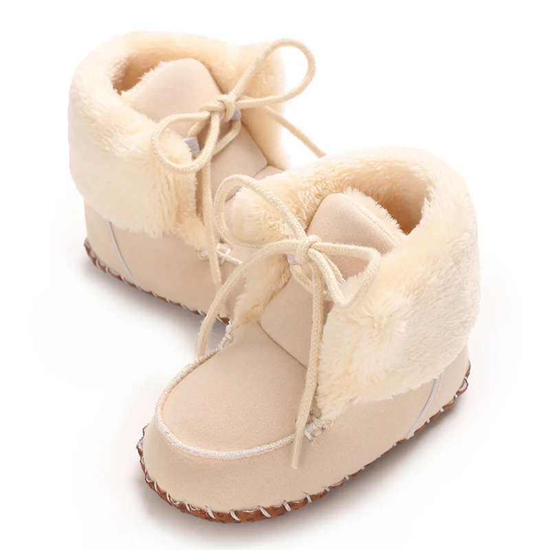 0-18M Boots For Newborn Baby Girl Snow Boots Winter Thermal Shoes Plush Ankle Boots Winter Baby Boys And Girls Thermal Shoes S5a140d87f38448e5942145f4805db7f1w