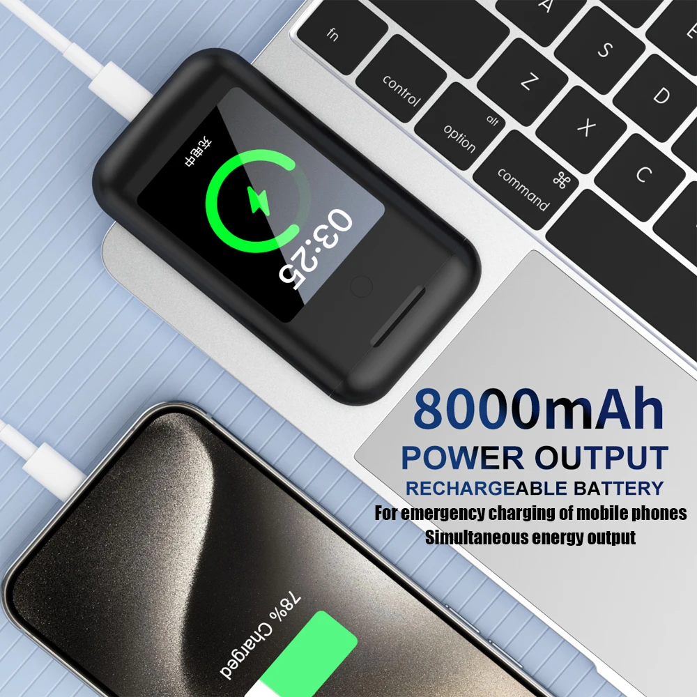 A98BOX Multiple Function Bluetooth Earphone Power Bank