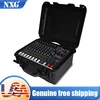 X-960D 8-channel Handheld Portable Audio Mixer, Supporting Dual 450W Passive Speaker Amplifier Output Console, 99 DSP Effects, 7-segment Equalizer, Fan Cooling Bluetooth DJ Mixing Console 1