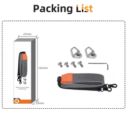 Universal Remote Controller Lanyard Strap - Bundle 1 (Light Grey)