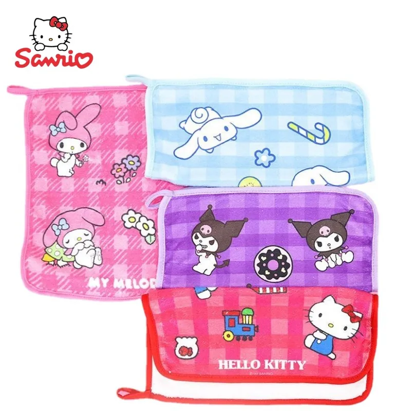 

Sanrio Kawaii Anime Cartoon New Fun Adventure Series Hand Towel Absorbent Quick Dry Kitchen Hanging Towel Dormitory Wholesale
