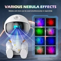 Galaxy Star Astronaut Projector LED Night Light Starry Sky Porjectors Lamp Decoration Bedroom Room Decorative For Children Gifts 5