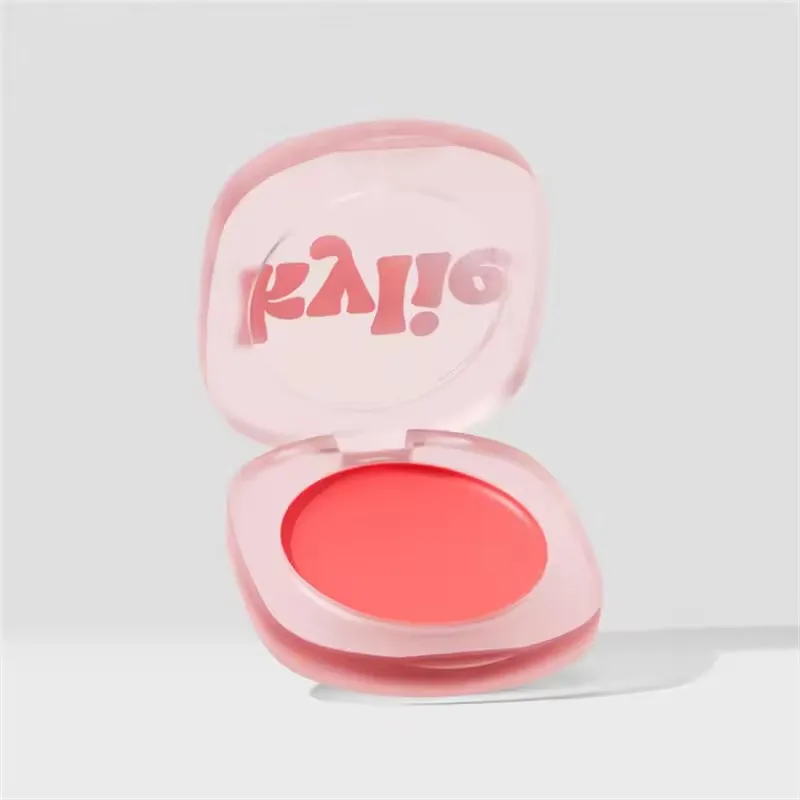 Hybrid Kissed Lip & Cheek Glow Balm - Peach Pink Blusher & Brightening Facial Rouge