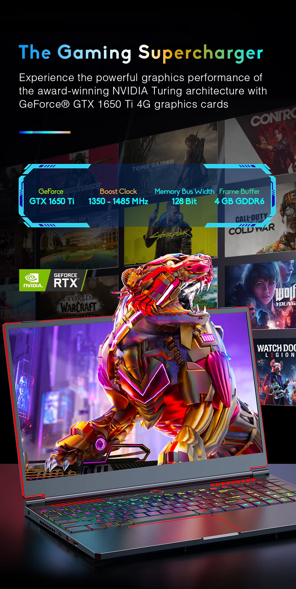 G16 16-Inch Gaming Laptop with Intel Core i9, Nvidia GTX1650Ti, 144Hz Display, 32GB RAM, 1TB SSD, Windows 11 Description Image.This Product Can Be Found With The Tag Names Computer Office, Gaming laptop, Laptops