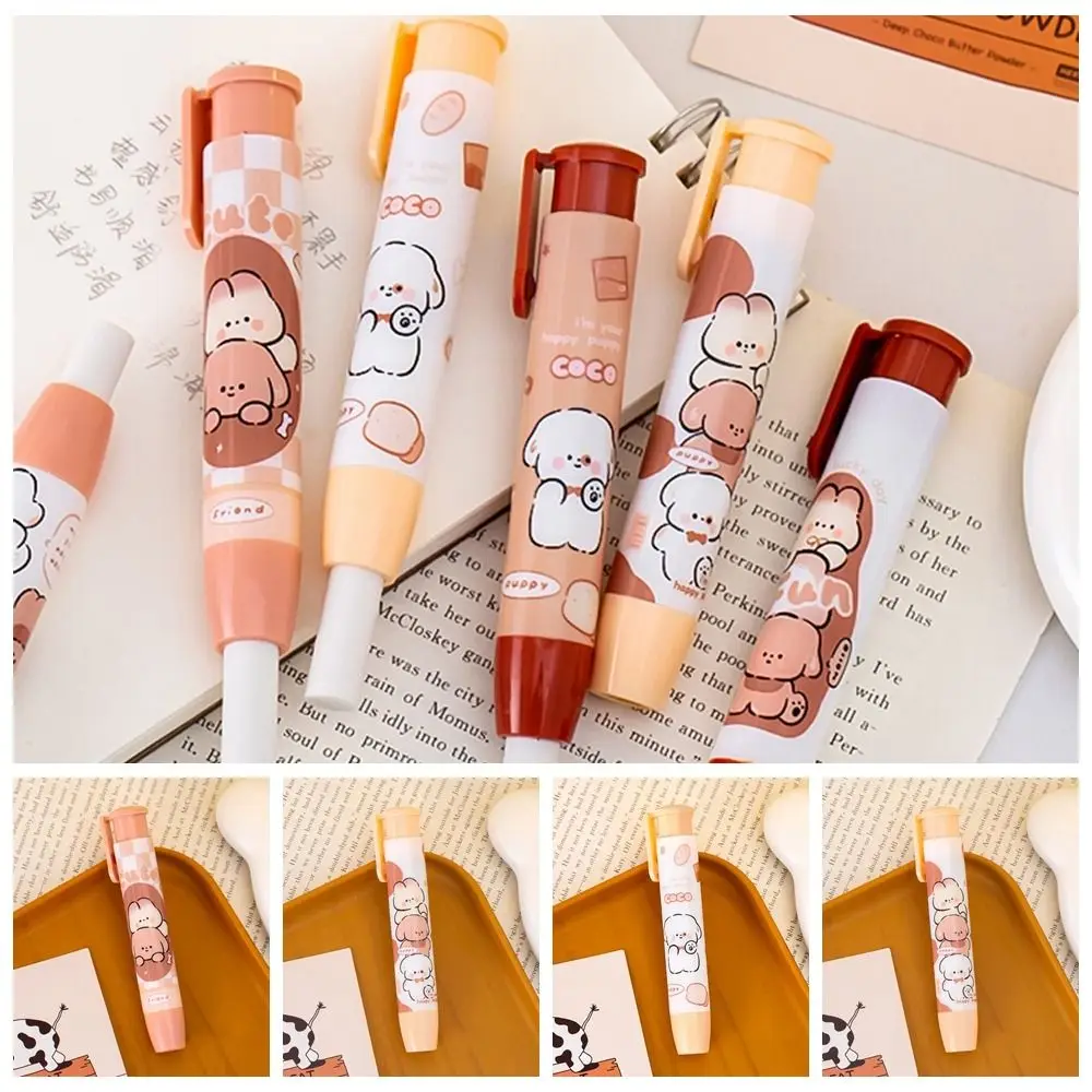 

Ins Cartoon Press Eraser Small Gift Soft Creative Pencil Eraser Cute Scalable Pencil Rubber Children