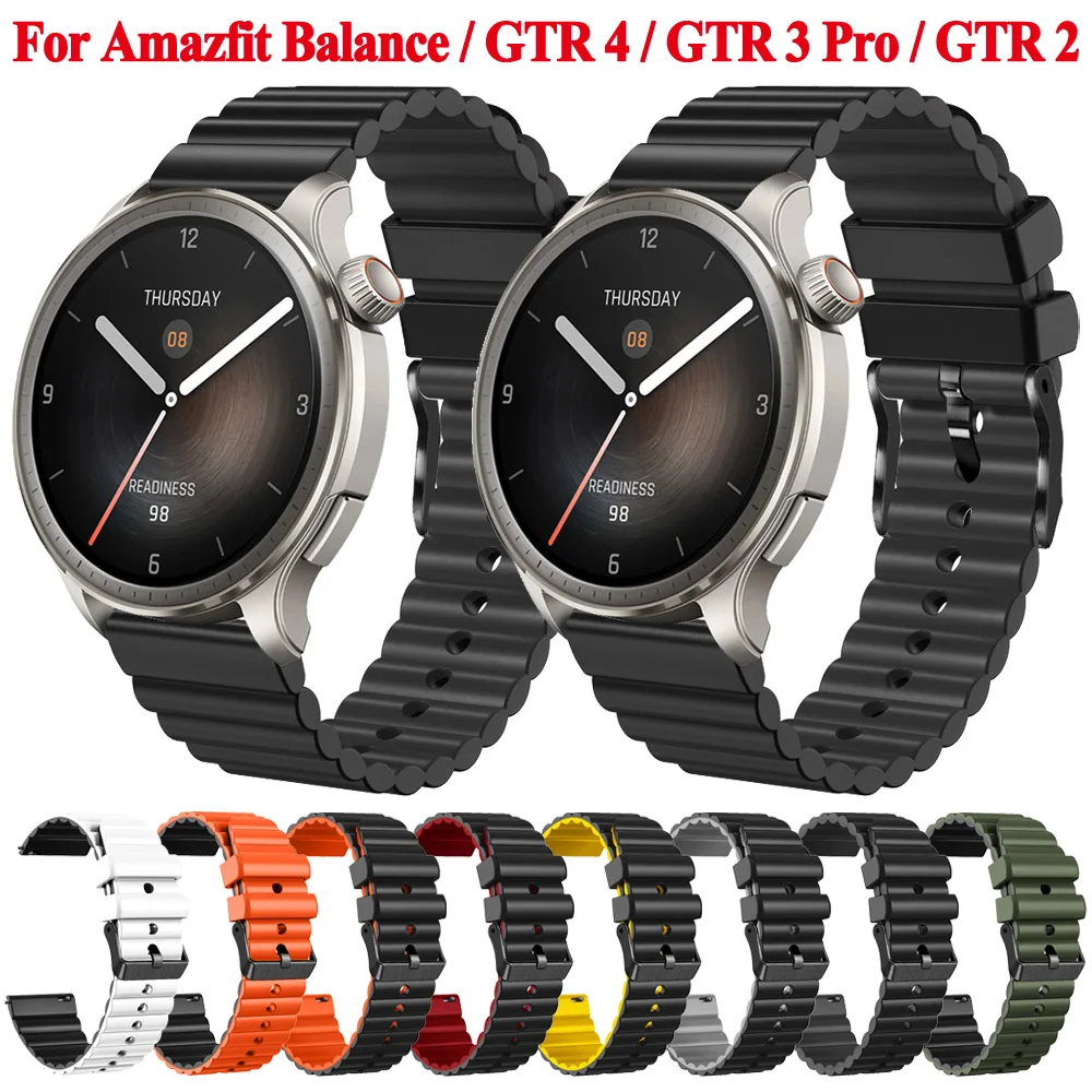 Cinturino Da 22Mm Per Amazfit Balance Gtr 4 Cinturino Da Polso Cinturino Da Polso Per Amazfit Gtr 47Mm Gtr 3 Pro Gtr 2 Gtr 2E Wristband