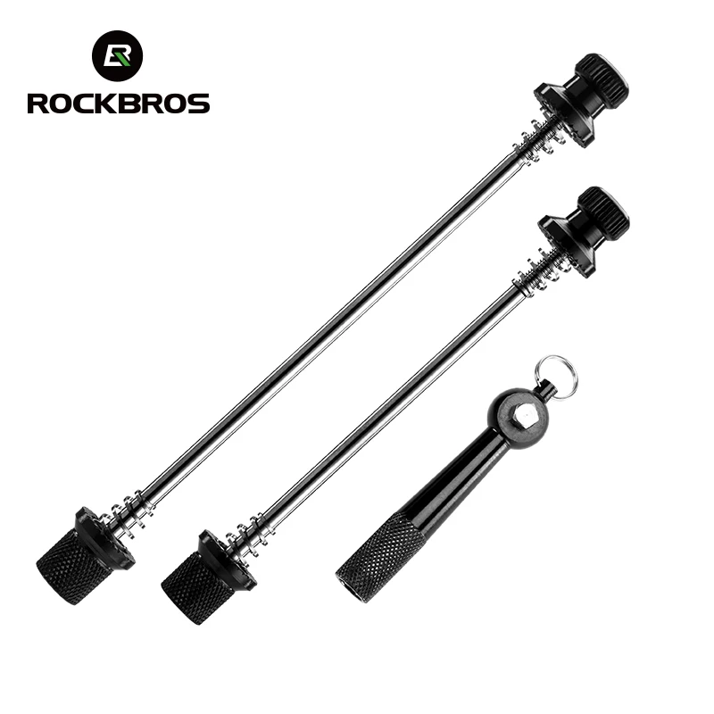 RockBros Ultraligero Antirrobo Pincho Carretera MTB Bicicleta Ruedas Bloqueo Seguridad Bicicleta Post Piezas De Liberación Rápida QR Bici 5 Colores Ejes Partes De Bicicleta AliExpress Deportes y entretenimiento