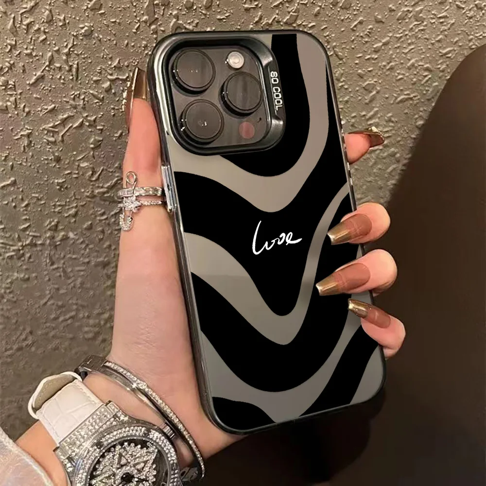 Leopard Print Hard Matte Phone Case - Stylish and Durable Cover
