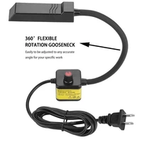 Dimmable 30 LED Sewing Machine Light Sewing Lighting For Workbench Lathe Drill Press Flexible Arm Work Lamp 2
