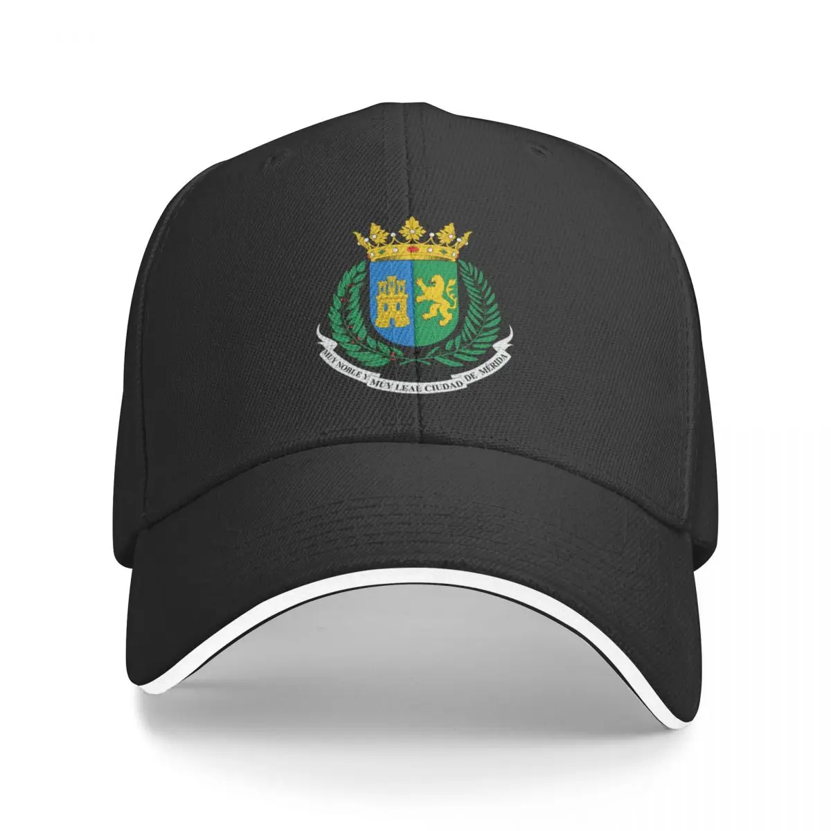 

Coat of Arms of Mérida, México Baseball Cap foam party Hat Christmas Hat Sunscreen fashionable Baseball Men Women's