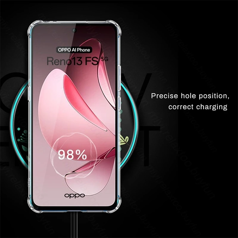 Clear Shockproof TPU Soft Cover with Airbags
