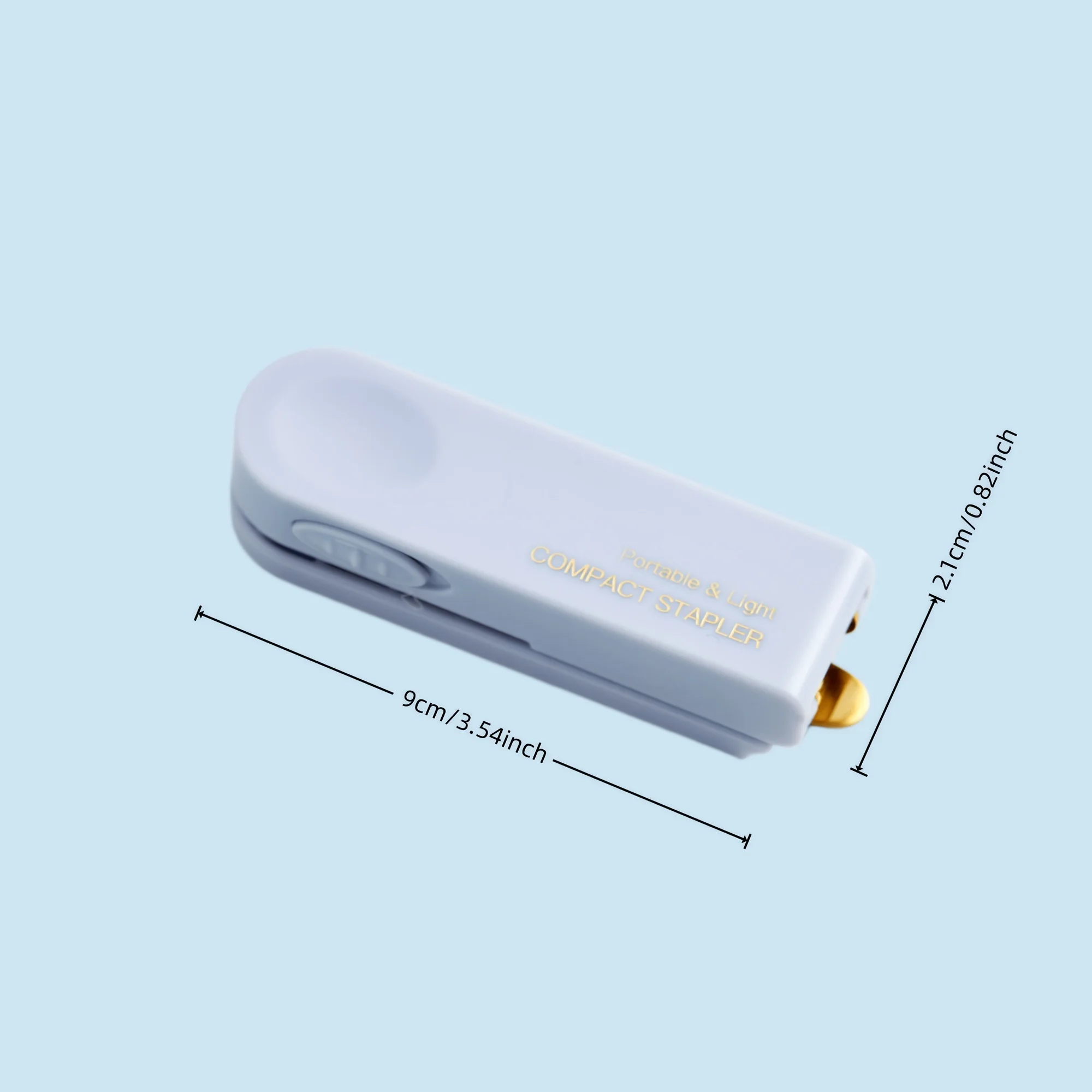 Portable Mini Stapler + Staples, Office Desktop Binding Machine, Binding Tool, Stationery - 4