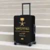 Saudi Arabia Passport Suitcase Cover  Kingdom Of Saudi Arabia Useful Cruise Trip Protection Luggage Case Vacation 1