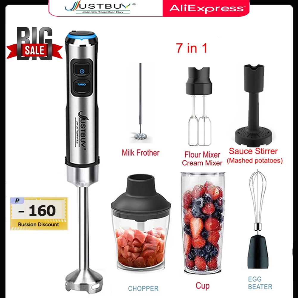 Hand Mixer Immersion Blender Electric Hand Blender Stick Blender