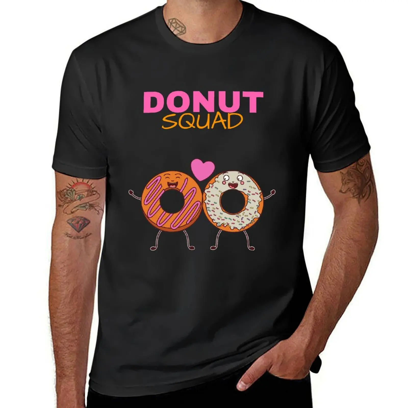 Donut Squad Shirt - Funny Donut Tee T-Shirt for a boy boys animal print hippie clothes mens t shirt