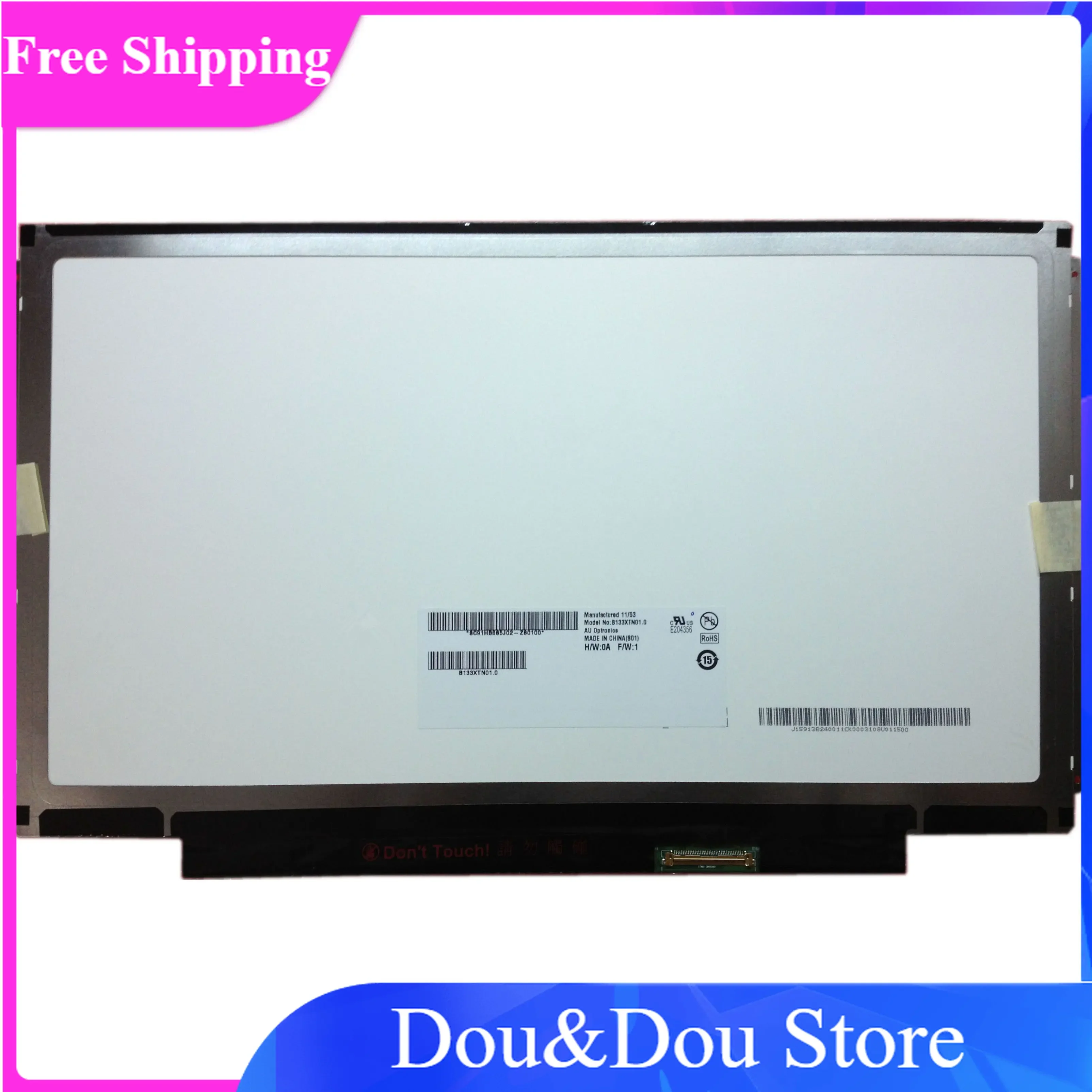 

B133XTN01.0 подходит для B133XW01 V.0 LP133WH2 TLE1 N133BGE-L41 B133XW03 V.1 13,3 SLIM