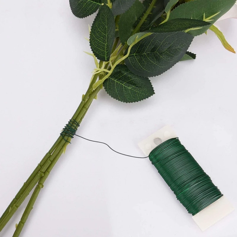 

Floral Stem Wire Floral Wire 22 Gauge Flower Making Accessory Perfect for DIY