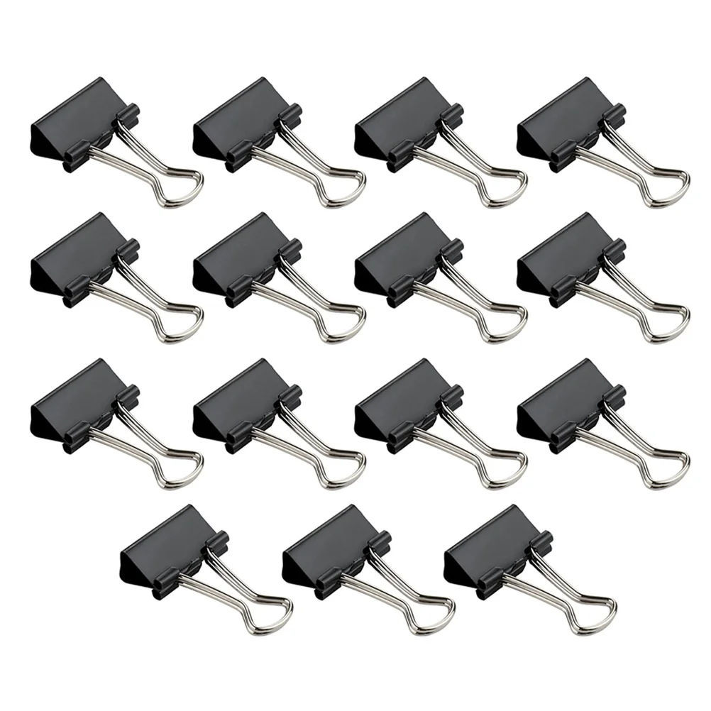 

36pcs Bill Organizing Clips Metal Binder Clips Dovetail Clip Long Tail Clips