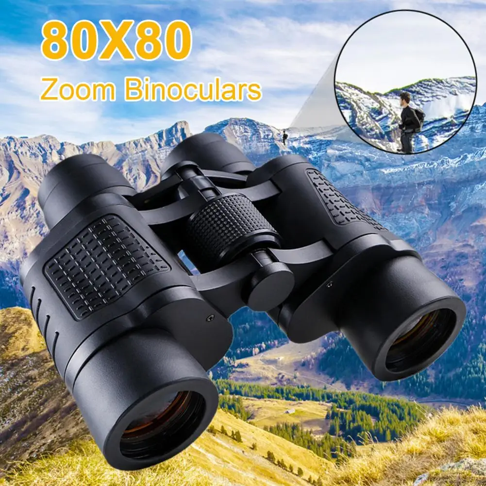 

Night Telescope Compact Night Binoculars with Long Viewing Range Eyepiece Portable Telescope for Optimal Optical Zoom Zoom