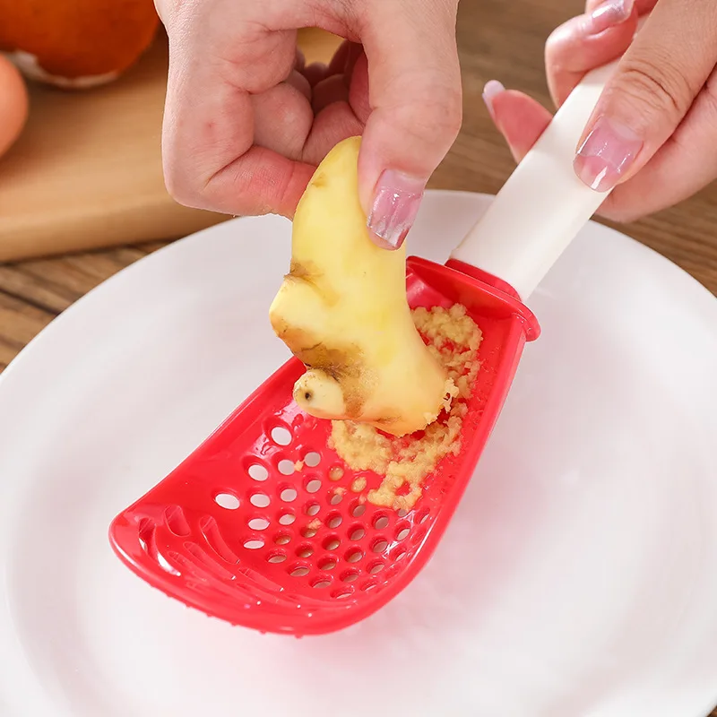 

Ultimate Multifunctional Filter Colander, Household Kitchen with Innovative Grinding Spoon - A Must-Have for Every Culinary