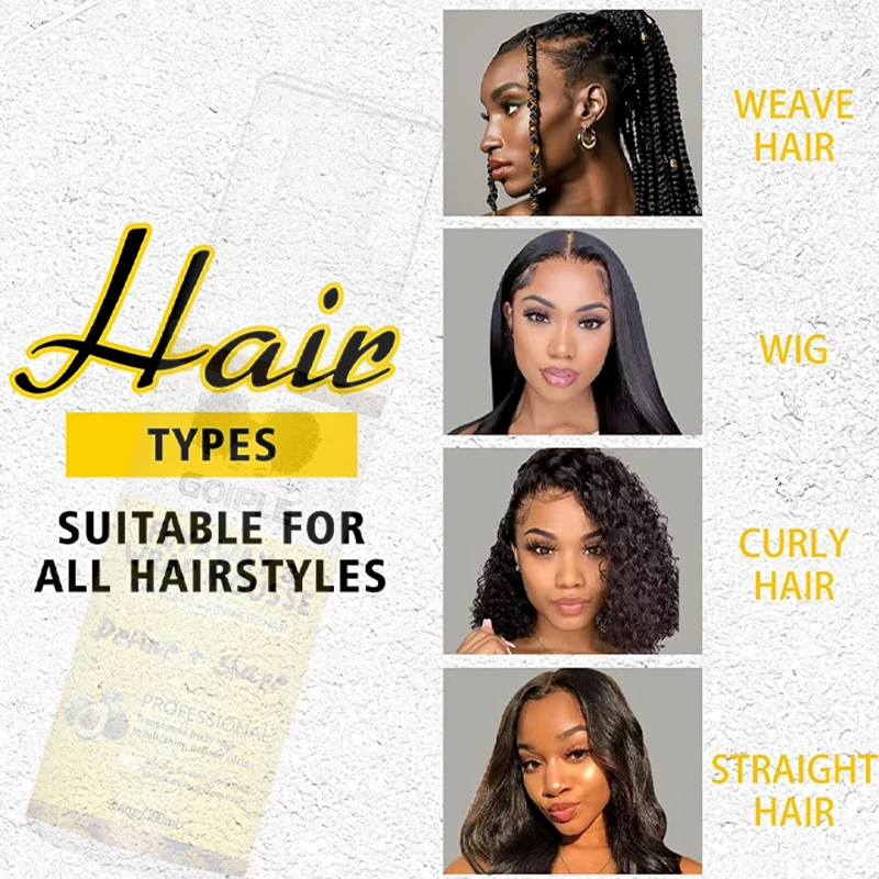 Curly Hair Mousse 100ML Small Size Natural Hair Styling Foam for Curls Wigs Locs Edges Organic Hair Mousse for Curly