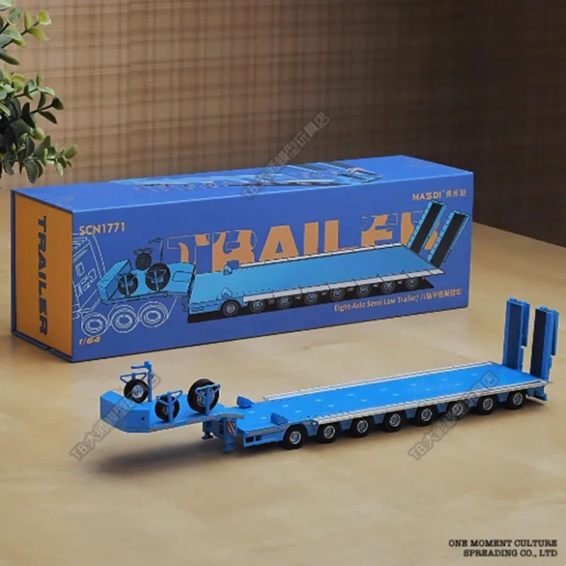 Massdi 合金車モデル 1:64 R650 スカニア トラック トレーラー