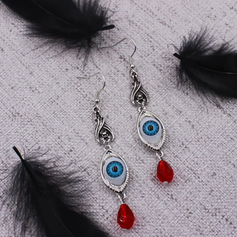 

Vintage Fashion Personality Dark Gothic Eye Earrings Earrings Unisex Hip Hop Punk Earrings Earrings Banquet Jewelry Accessories
