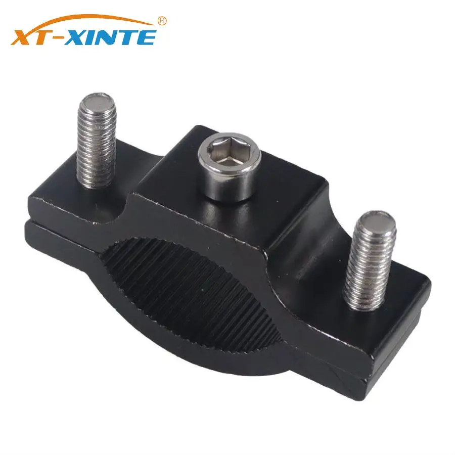 Staffa di montaggio del riflettore del faro del motociclo supporto della lampada della luce della testa della moto supporto regolabile 19mm-26mm morsetto di montaggio del paraurti  201355758