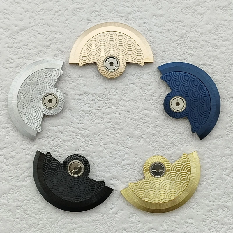 Mod Seiko NH35 NH36 Movimento Automatico Martello Rotore Fit for 4R35 4R36 NH34 NH70 7S26 6R36 Movement SKX007 Watch Repair Part