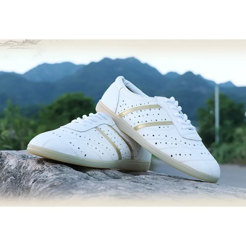 Original Brand Men Woman Anti Slip Martial Arts Training Shoe Top Quality Wearable Kungfu Shoe Comfortable Breath Tai Chi