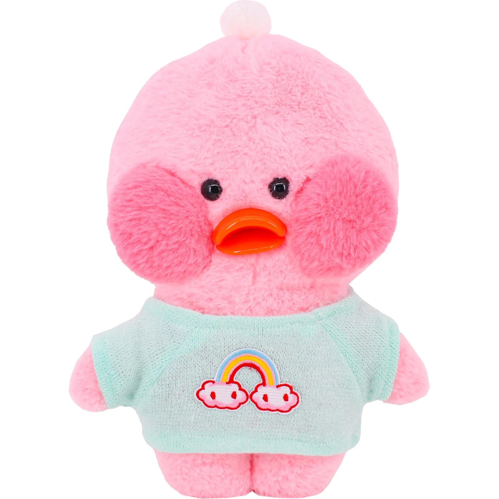 Duck Clothes Suitcase Umbrella Kawaii Animal Set for 30cm Plush Lalafanfan Yellow Duck Doll Clothes Plush Stuffed Toy Accessory doll clothes,plush toy accessories,mini doll ornaments