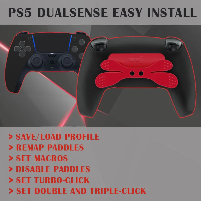 PS5 デュアルセンス カスタム コントローラー 背面ボタン 794 Ps5用