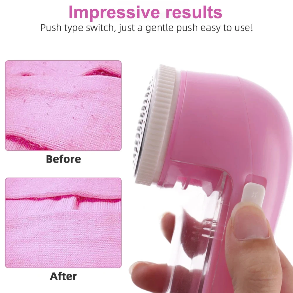 Lint Remover for Clothes Portable Electric Fuzz Pellet Remover Professional USB Plugged In Fur Ball Trimmer Clothes Cleaning 4