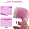 Lint Remover for Clothes Portable Electric Fuzz Pellet Remover Professional USB Plugged In Fur Ball Trimmer Clothes Cleaning 4