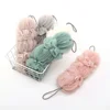 Body Scrubber Mesh Bath Exfoliating Brush Shower Brush Belt Back Scrub Exfoliator Skin Cleaner Dead Skin Remover Bathing Tools 4