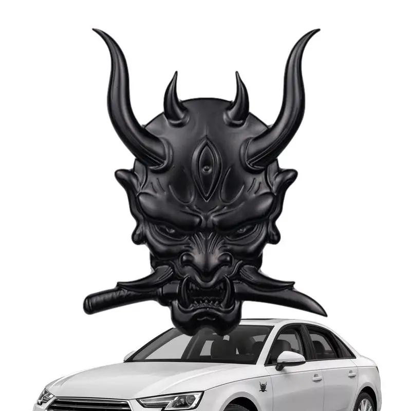 

Car Logo Sticker Skull Warrior Cool Skull Warrior Car Sticker Wear Resistant Car Decal Anti Rust For Trucks Cars Pickups