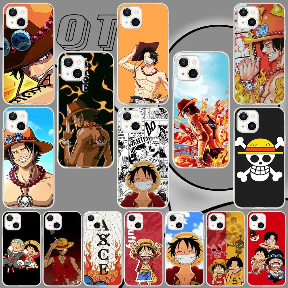 Sw-1 Ace Rufy Custodia In Silicone Per Tecno Spark Pop Go 4 5 5P 6 7 7T 7P 8 8C 8P Air Go Lte Pro