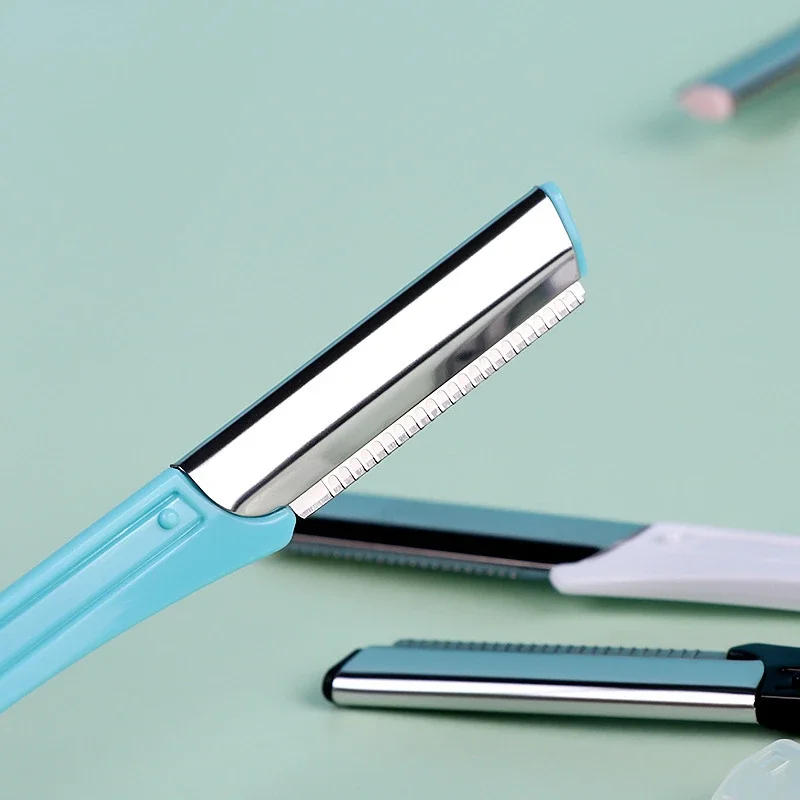 Eyebrow Razor 1Pcs Multipurpose Exfoliating Makeup Tool Eye Brow Knife Face Hair Removal Blade Shaver Safety Razor Make Up Tool,eyebrow razor set,eyebrow razor