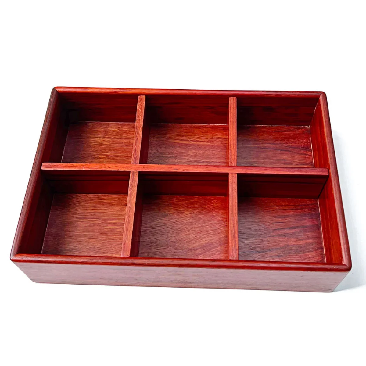 

Mahogany Solid Wood Fruit Box New Chinese Living Room Household Compartment Nut Tray Dried Fruit Snacks Jewelry Storage Box