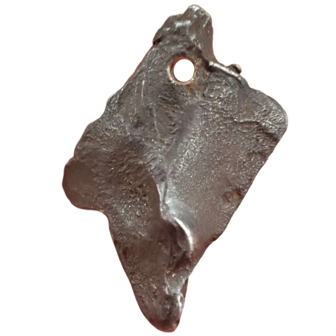 

3.3g Russian Alin Witnessed Iron Meteorite Directional Melting Line Sky Iron Meteorite Pendant Natural Meteorite Specimen