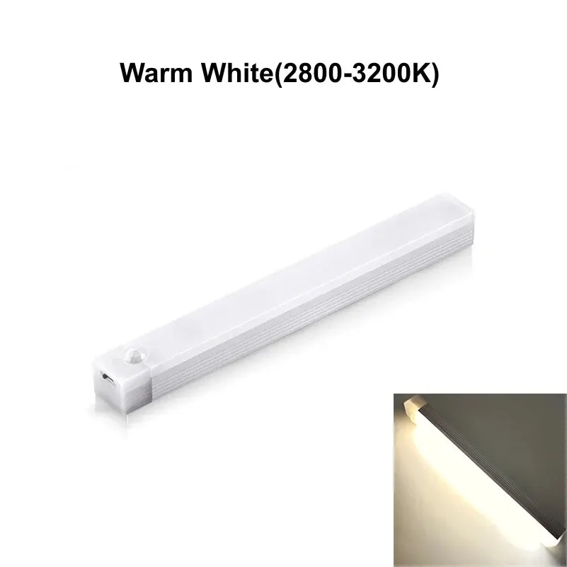 Rechargeable LED Motion Sensor Night Light for Cabinets and Hallways
