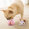 Puppy Ball Active Moving Pet Plush Toy Singing Dog Chewing Squeaker Fluffy Toy 2