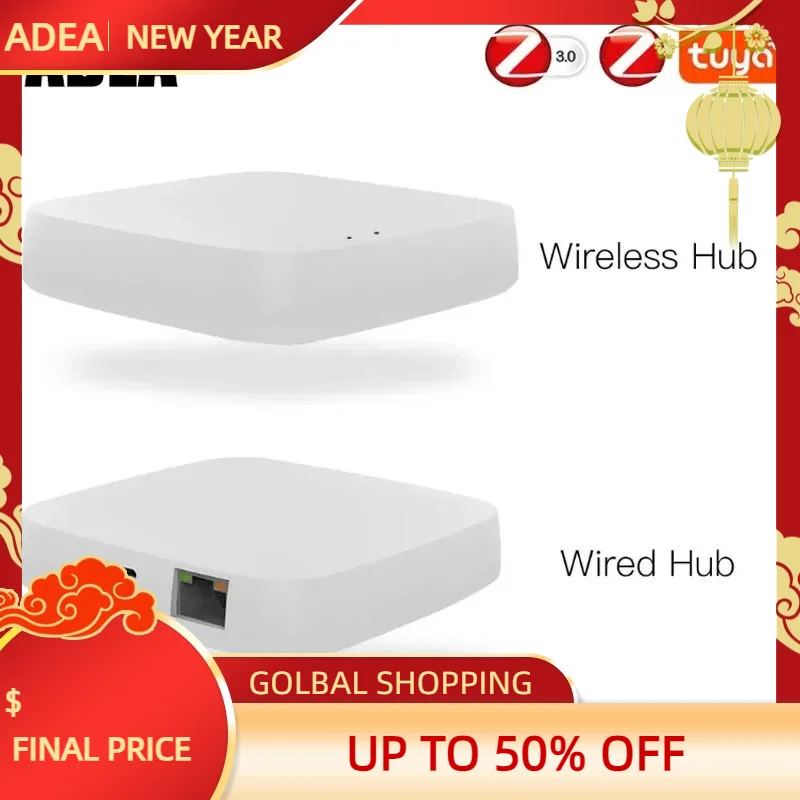 Умный шлюз ADEA Tuya ZigBee