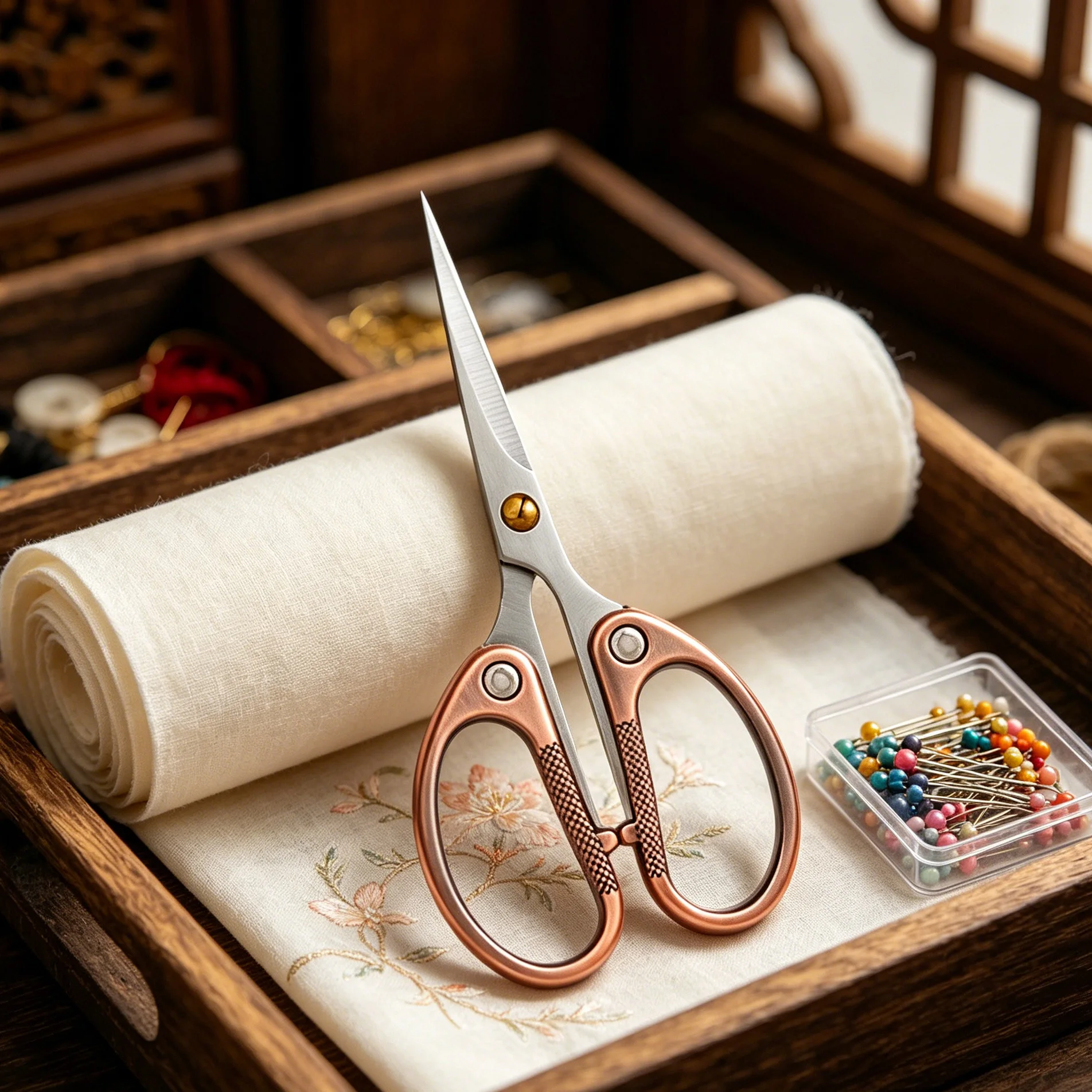 1/2PCS,Household Tailor Scissors Office Handicraft Sewing Scissors Crafting Tool Sewing Tools Clothing Design Tool Fabric Tools - 5