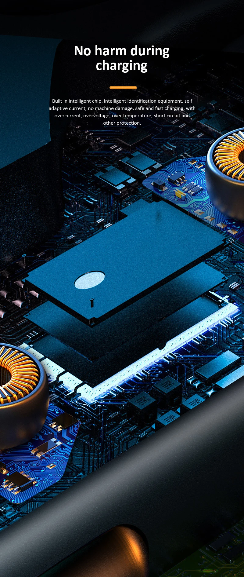 200W Car Charger USB Port Fast Charging For IPhone 13 12 11 Huawei Xiaomi Samsung Mi Type C Mobile Phone_voghion.com