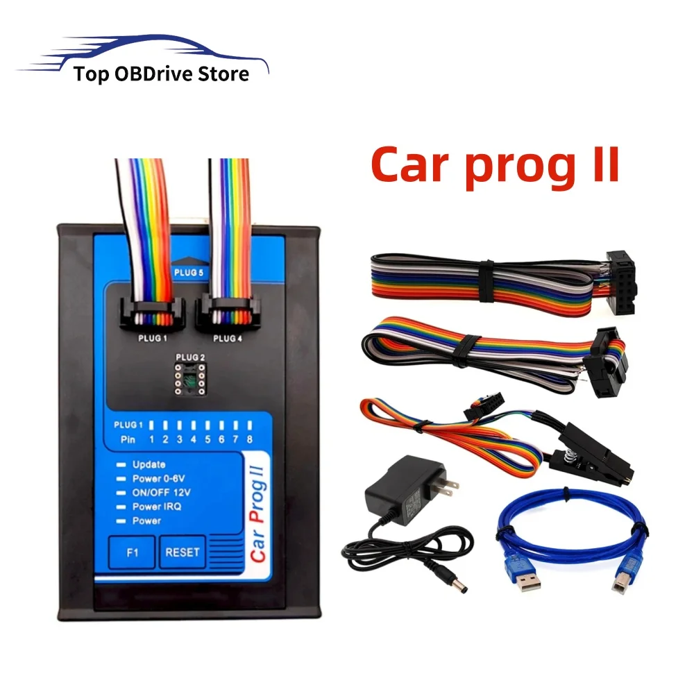 Best Carprog 2 Smart Ecu Programmazione Car Prog Ii Reset/Crash/Data/Immo Off/Read Save Dataflash/Radio Instrument Multi Funzioni