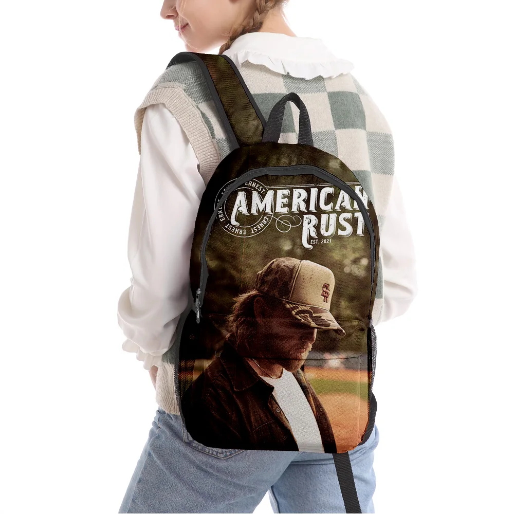 

ERNEST Merch, рюкзак для мужчин и женщин, рюкзак на молнии, рюкзак на молнии, сумка для путешествий