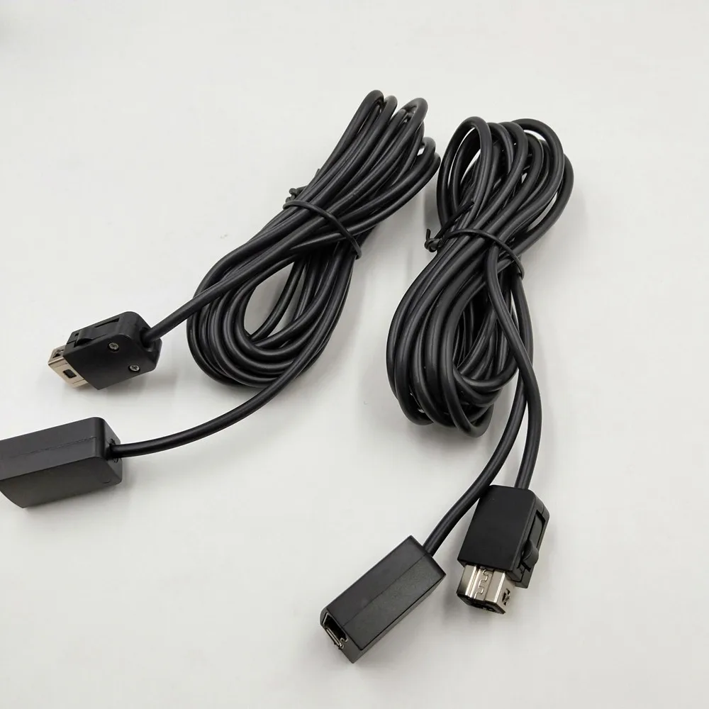 

500pcs 3m Extension Cable Game Extender Cord for SNES Classic Mini Controller for NES Wii Controller Black