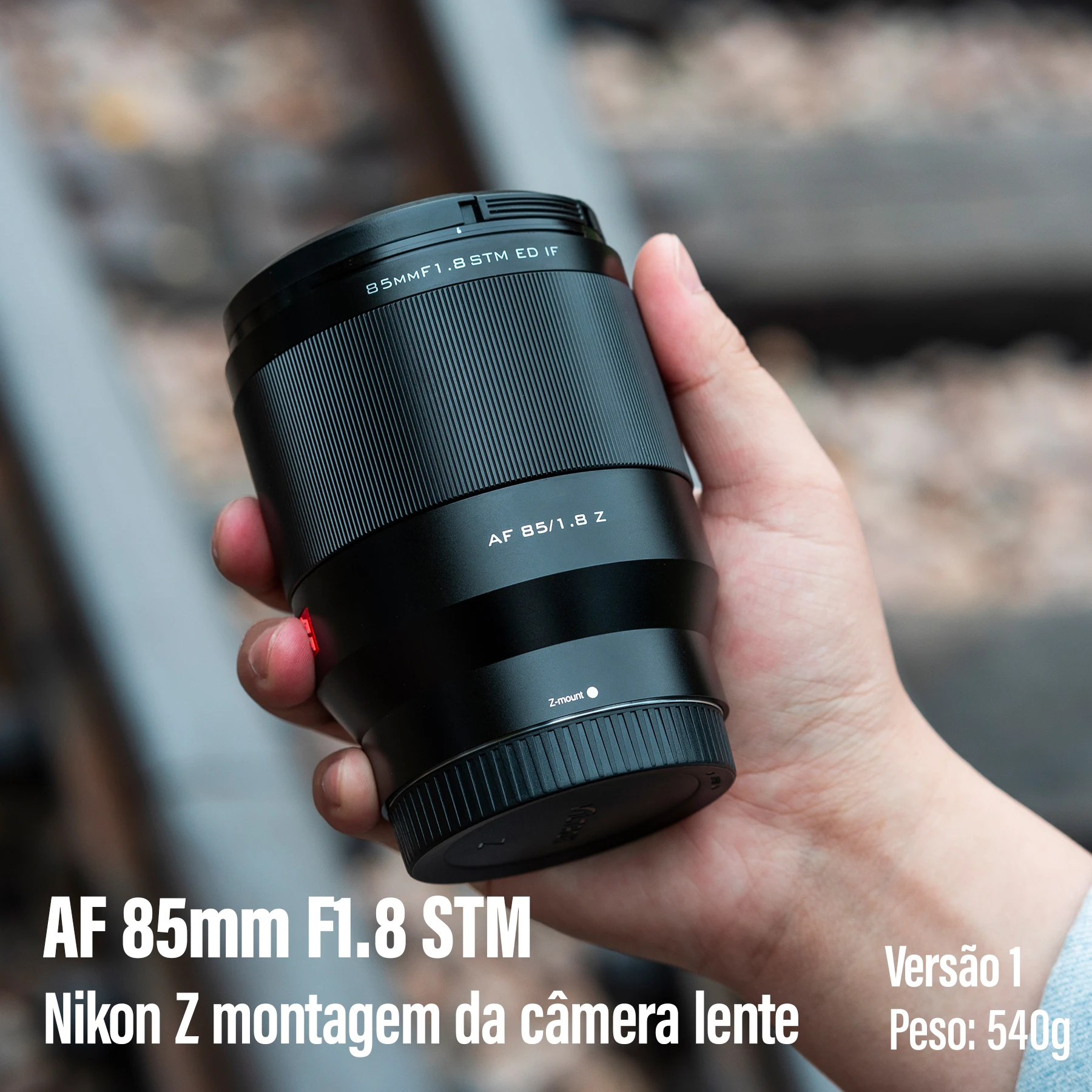 Top! 85mm F1.8 STM Auto Focus Portrait Lens 1