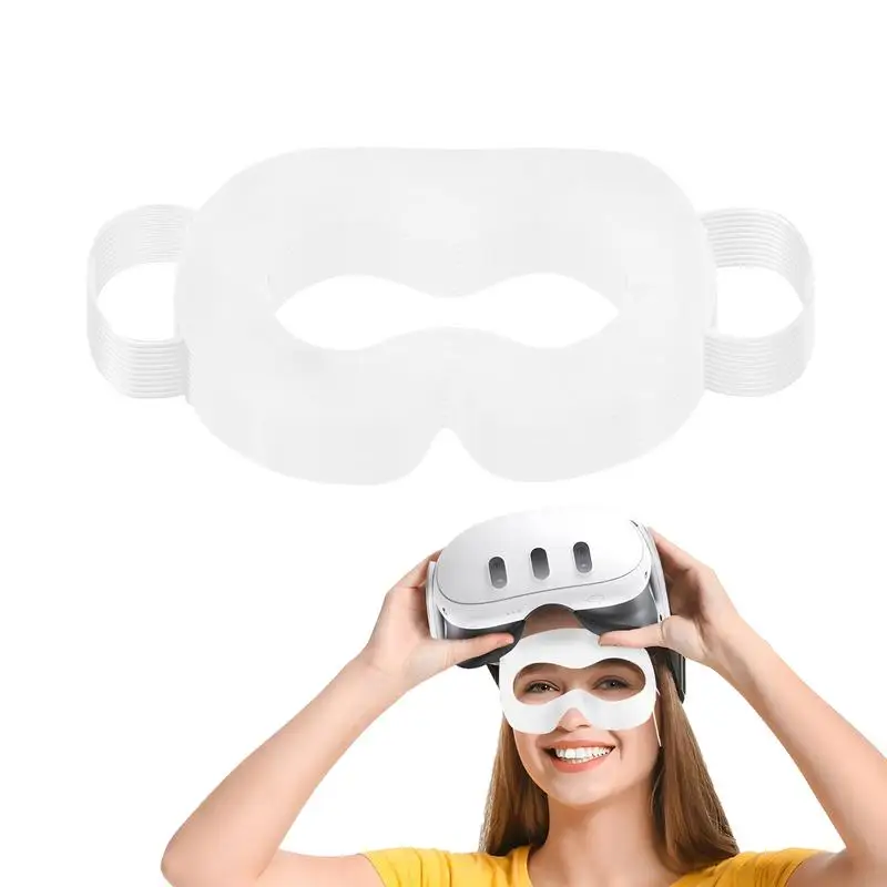 Vr Sweat Band 50Pcs Eye Sweat Cover Headset Insert Vr Goggles Swat Band Sweatproof Game Play Face Cover Per La Realtà Virtuale Domestica